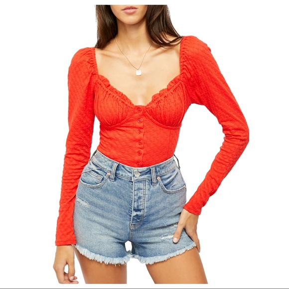 FREE PEOPLE BOHO LONG SLEEVES BUTTON DOWN TOP A2C - Picture 6 of 16